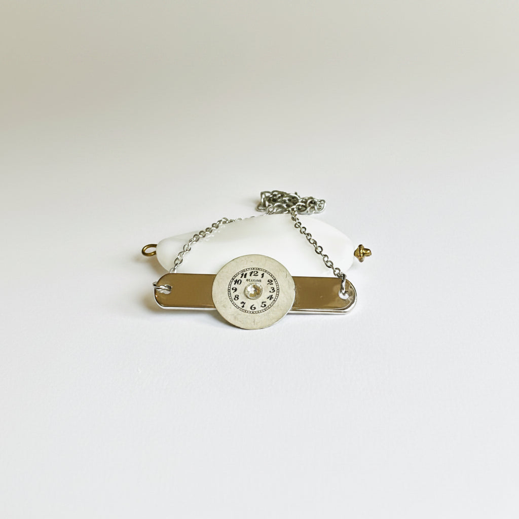 Bars of Time Bracelet | Silver