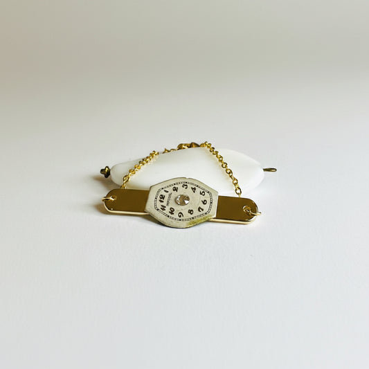 Bars of Time Bracelet | Gold