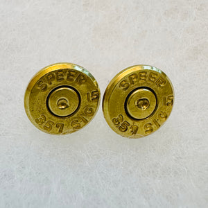BulletSlice Primer-In Center Stud Earrings