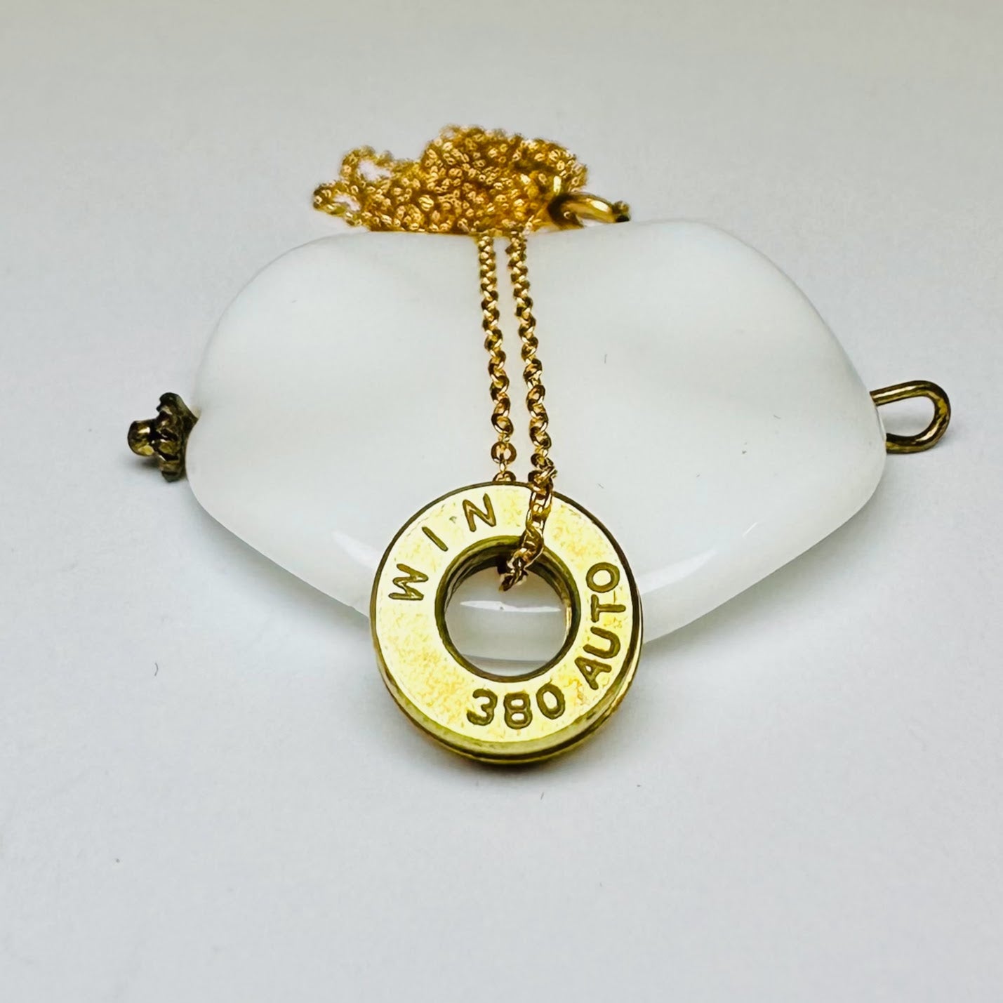 Reversible Double BulletSlice Necklace | Gold