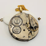 Pocket Watch Silver Gears of Time