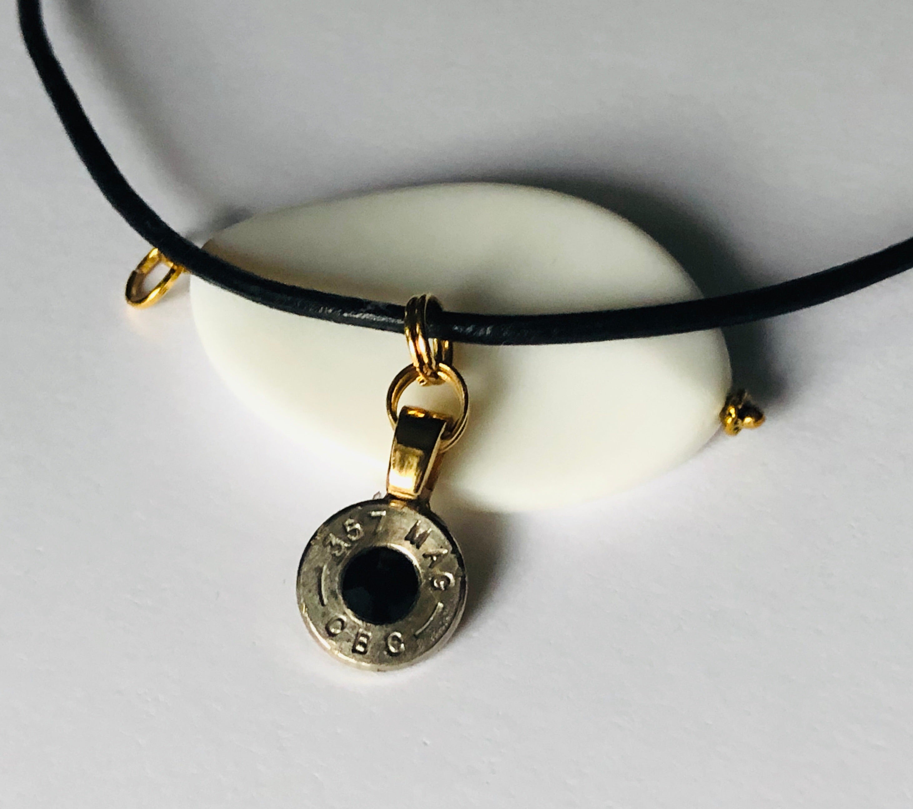 Recycled BulletSlice Necklace