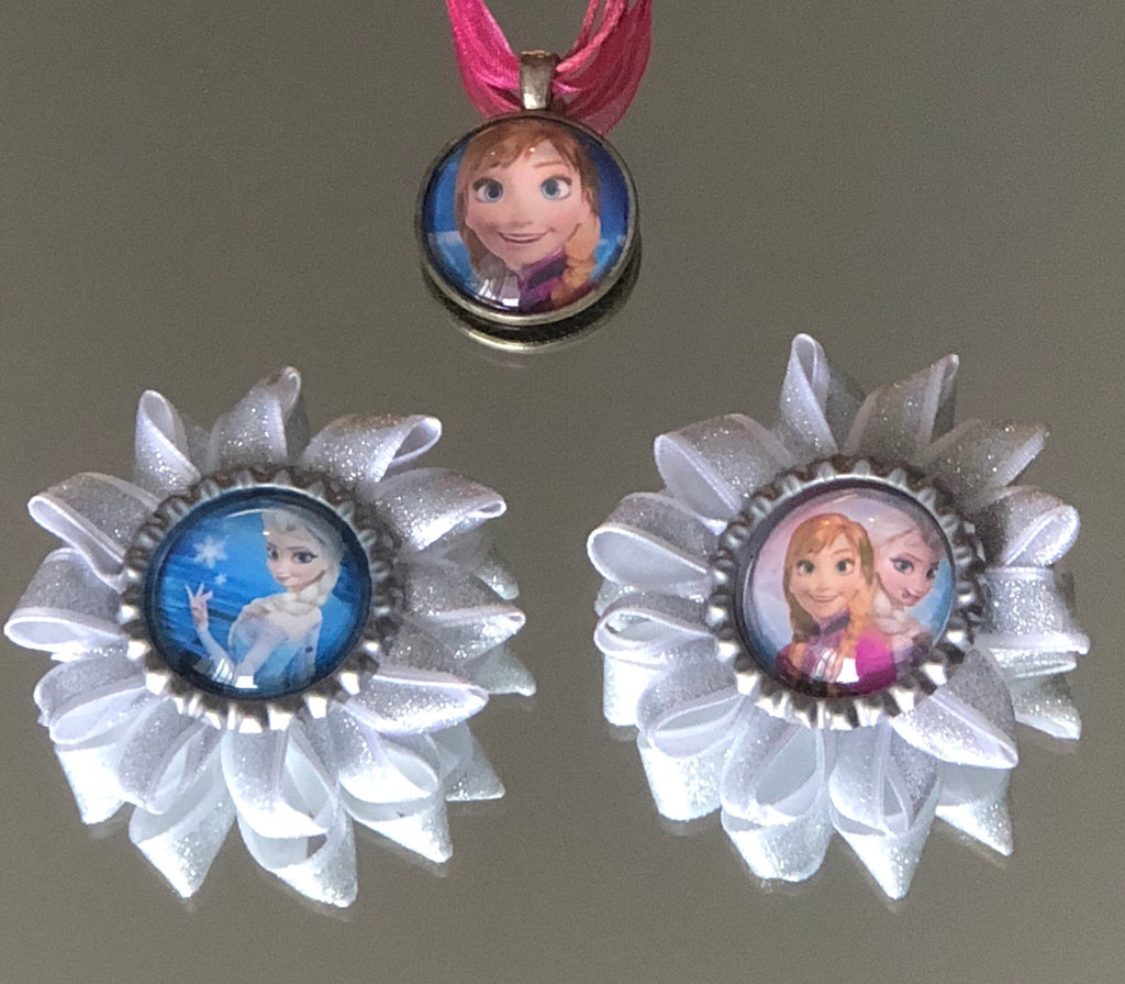 Frozen Bottle Cap HairFlowers