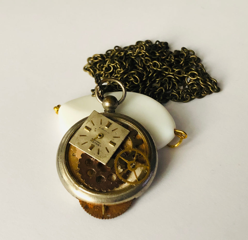 Pocket of Gears Necklace